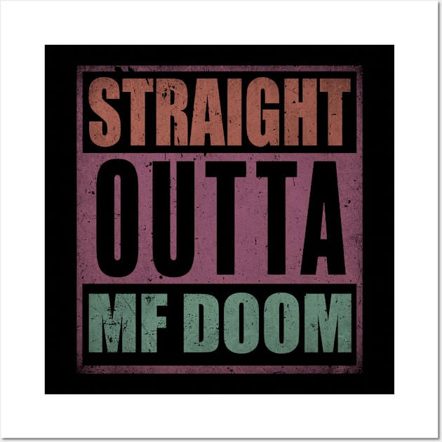 Lovely Name Mf Doom Flowers Proud Classic Styles Wall Art by Gorilla Animal